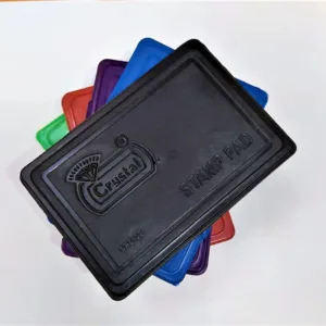 Crystal Blue Stamp Pad Economy Plastic Small